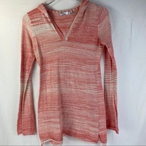 Women’s  Prana Top Long Sleeves Hoodie SZ M